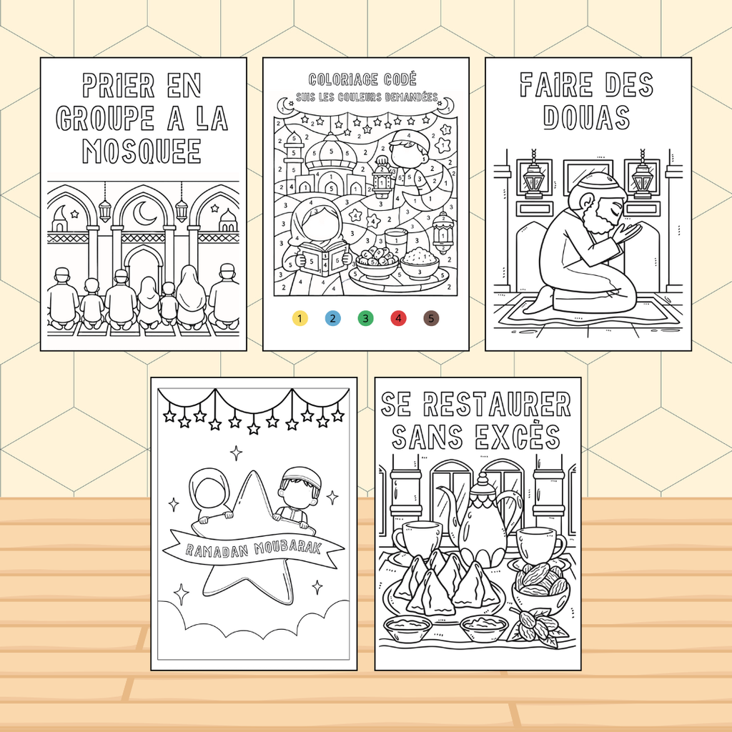 Mon livret de coloriage "spécial ramadan"