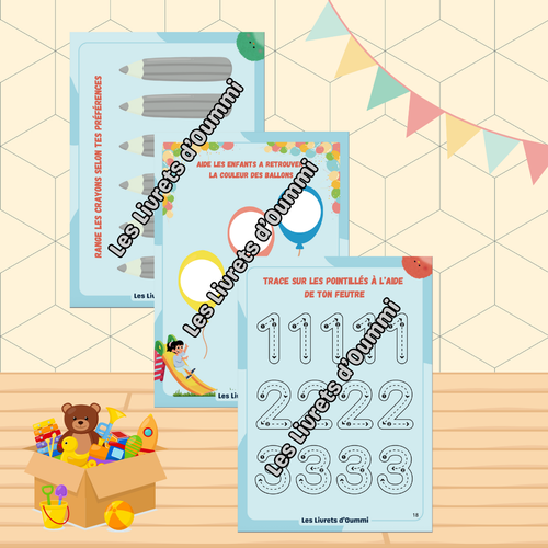 Mon livret d'activités 3/4 ans