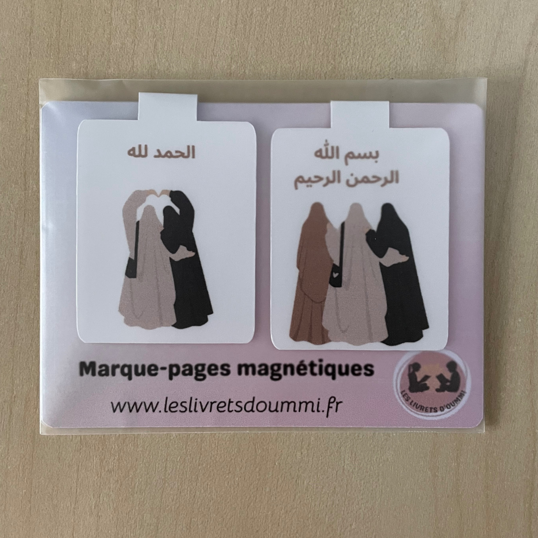 Marque-pages magnétiques "sisters"