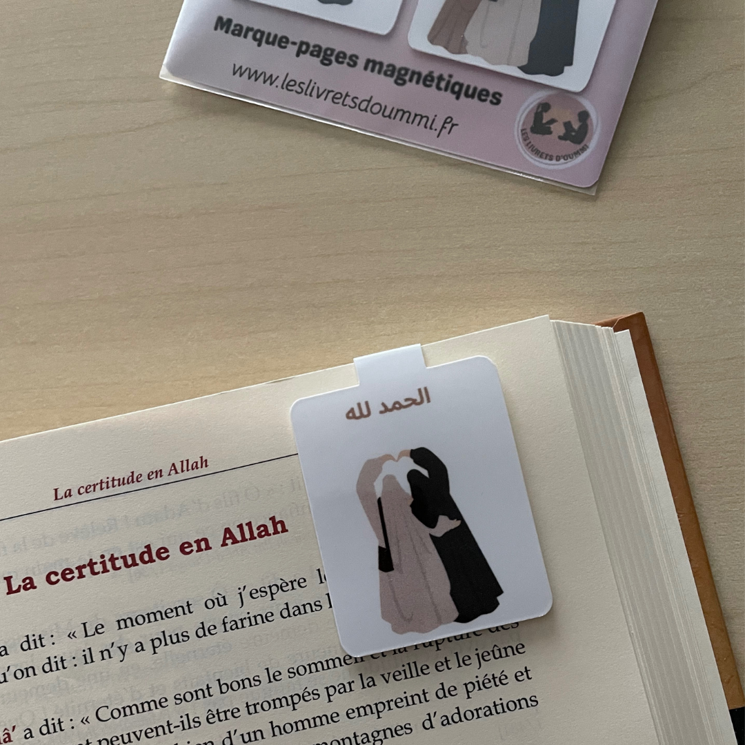 Marque-pages magnétiques "sisters"