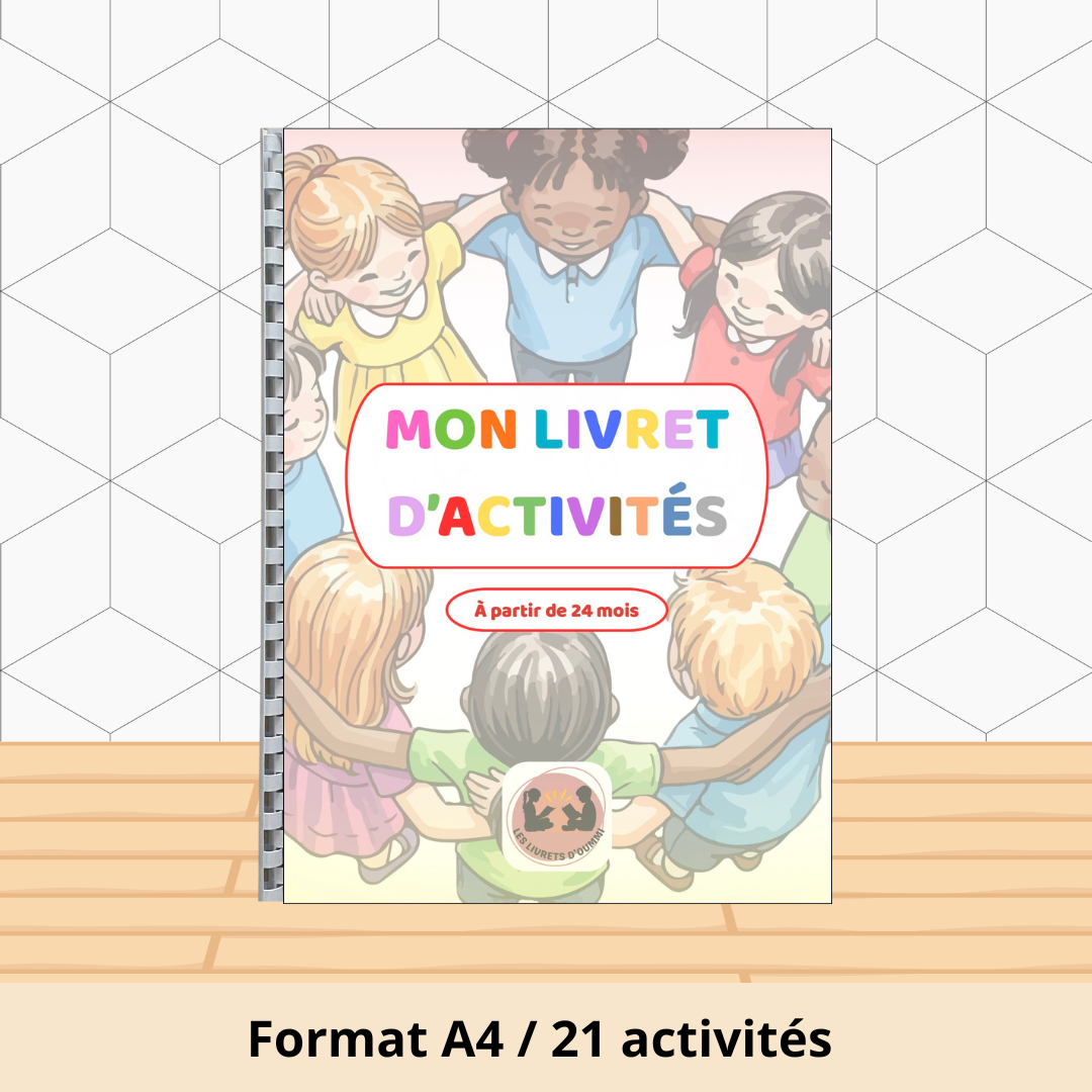 Mon livret d'activités / 24 mois et +