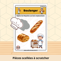 Boulanger - Fiche plastifiée