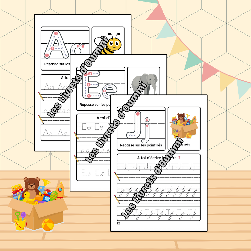 J'apprends les lettres de l'alphabet
