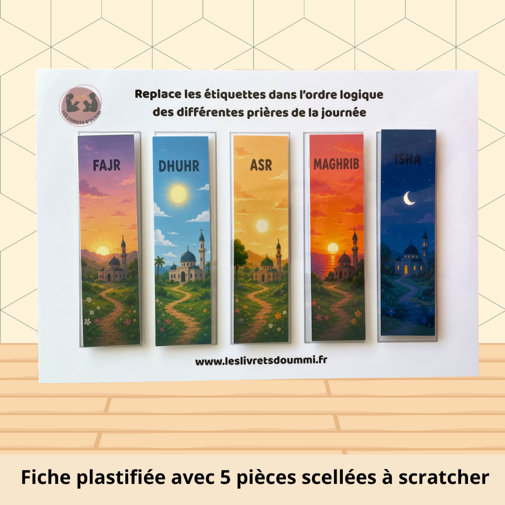 Les 5 prières à scratcher